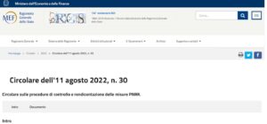 Procedure Di Controllo E Rendicontazione Delle Misure Del PNRR ...